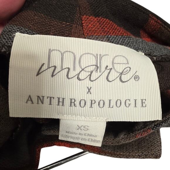 Anthropologie Mare Mare x Anthropologie Full Plaid Skirt Size XS EUC - Picture 9 of 10